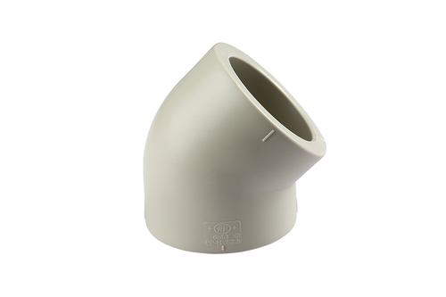 大茂镇PPH45°弯头(DIN)